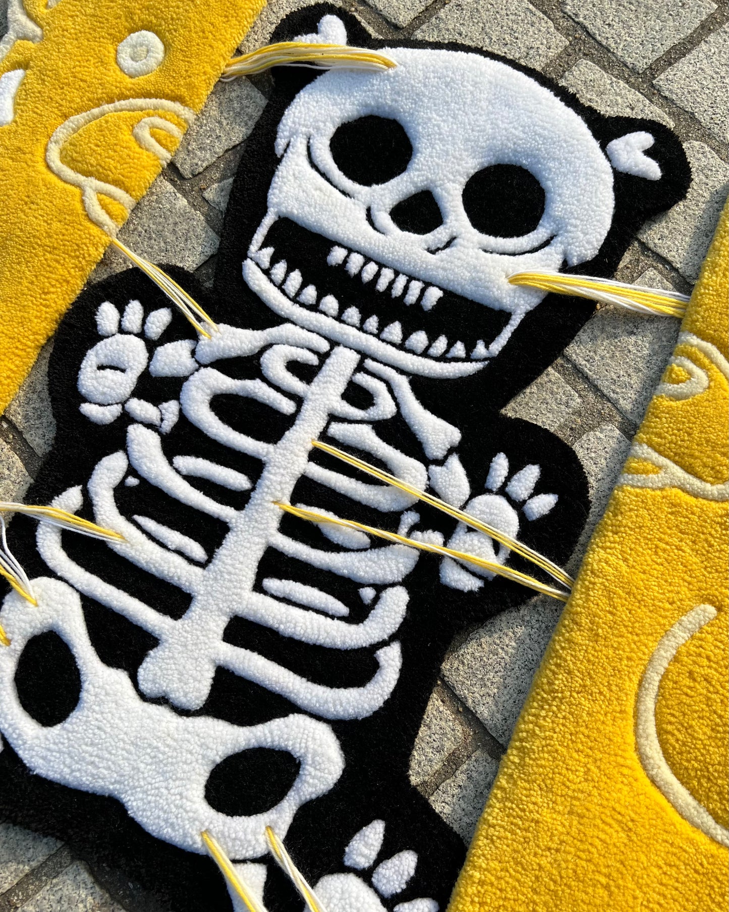 Gummy Bear Skeleton Rug 小熊軟糖 骨架地毯 (In Stock 現貨)