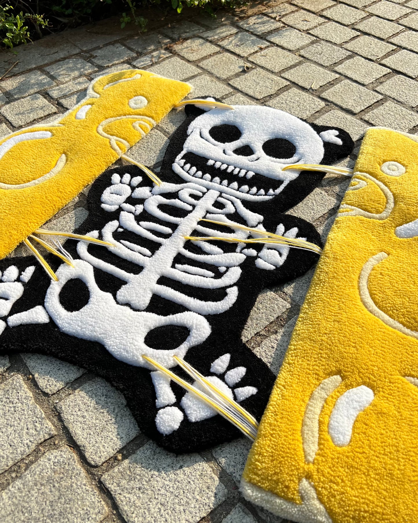 Gummy Bear Skeleton Rug 小熊軟糖 骨架地毯 (In Stock 現貨)