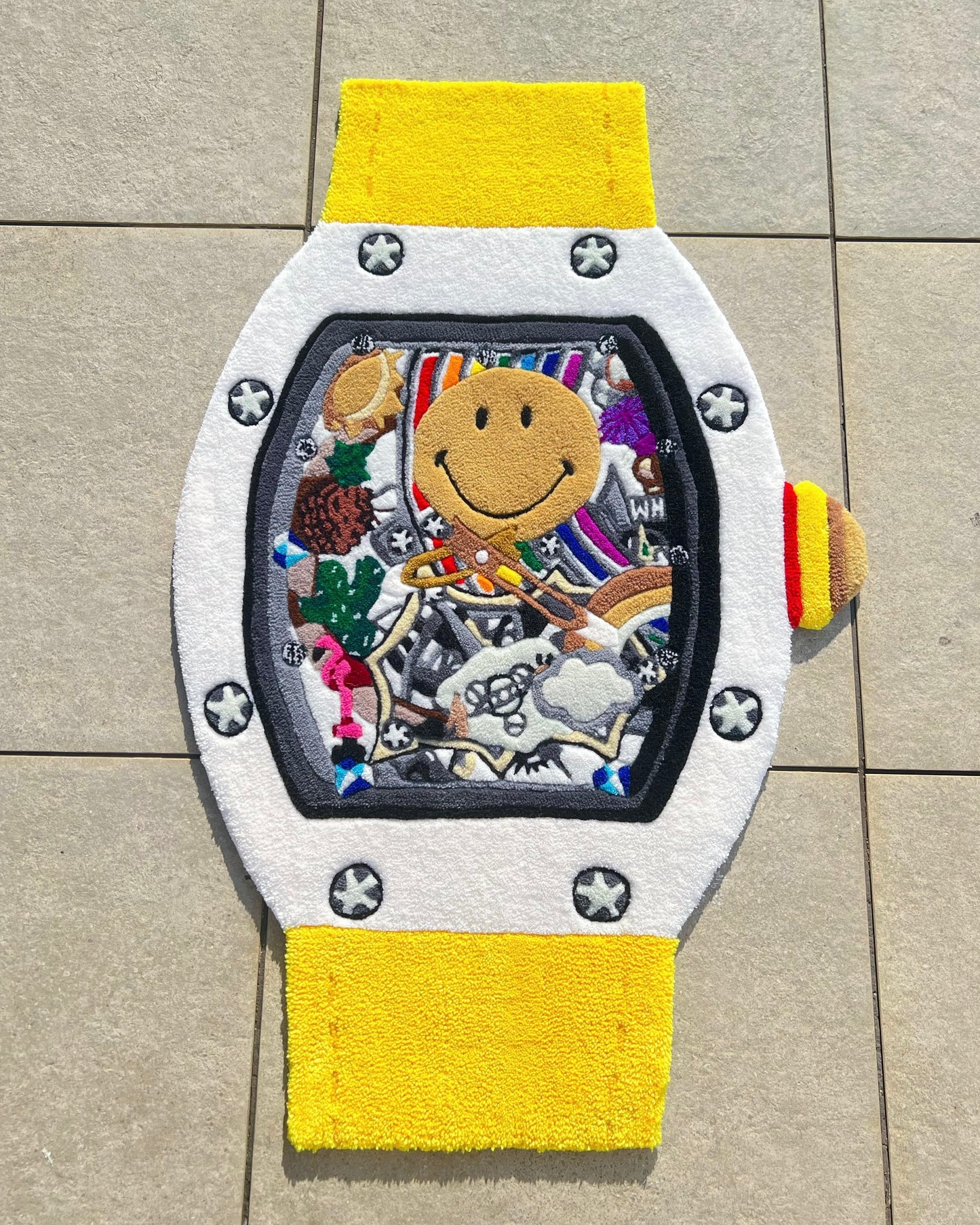 Richard Mille RM 88 Smiley Rug