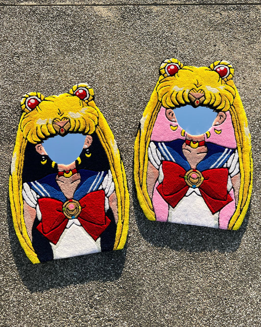 美少女戰士月野兔 毛毛鏡 SailorMoon Tufted Mirror