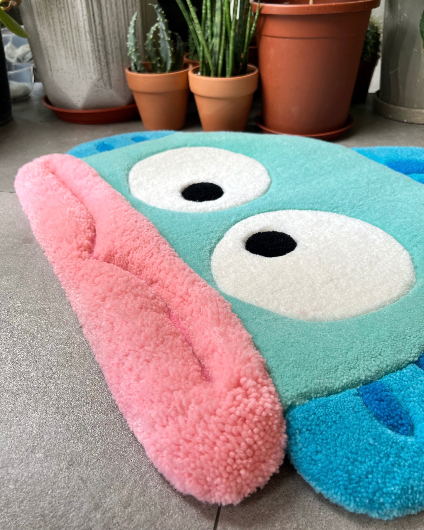 Hangyodon 水怪人魚漢頓ハンギョドン 3D RUG