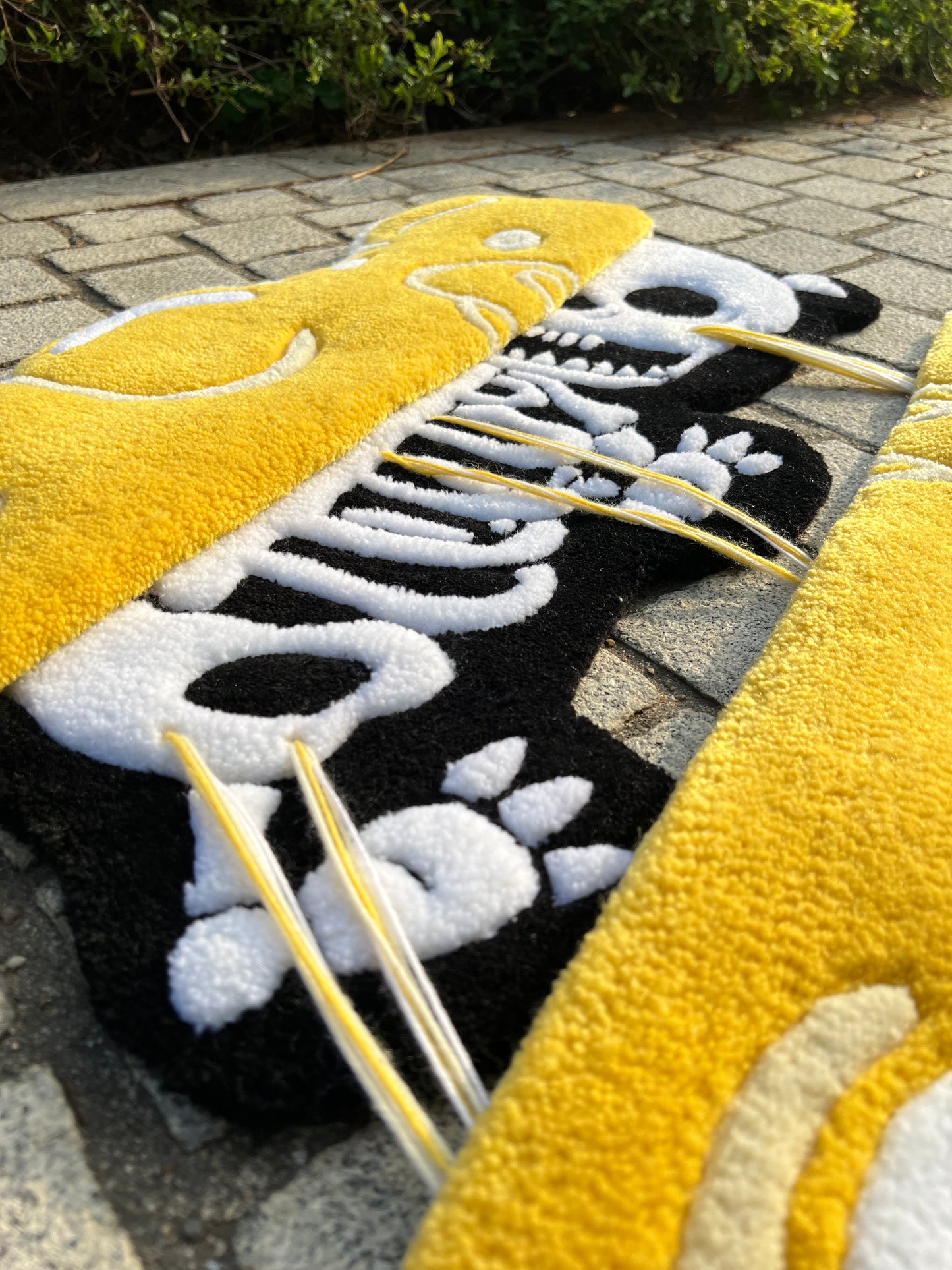 Gummy Bear Skeleton Rug 小熊軟糖 骨架地毯 (In Stock 現貨)