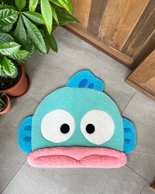 Hangyodon 水怪人魚漢頓ハンギョドン 3D RUG