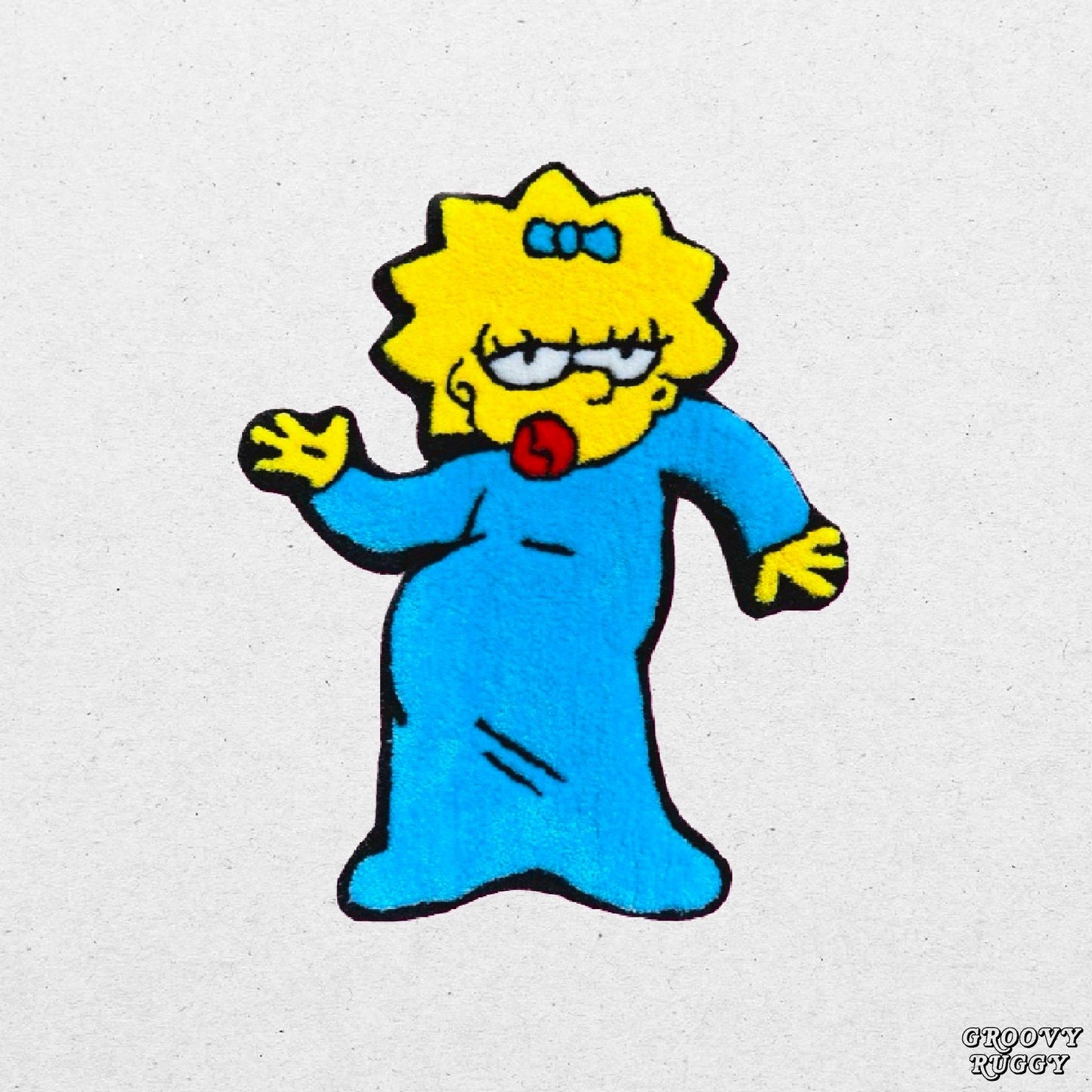 The Simpsons 阿森一族 Maggie Simpson RUG[in stock 現貨]