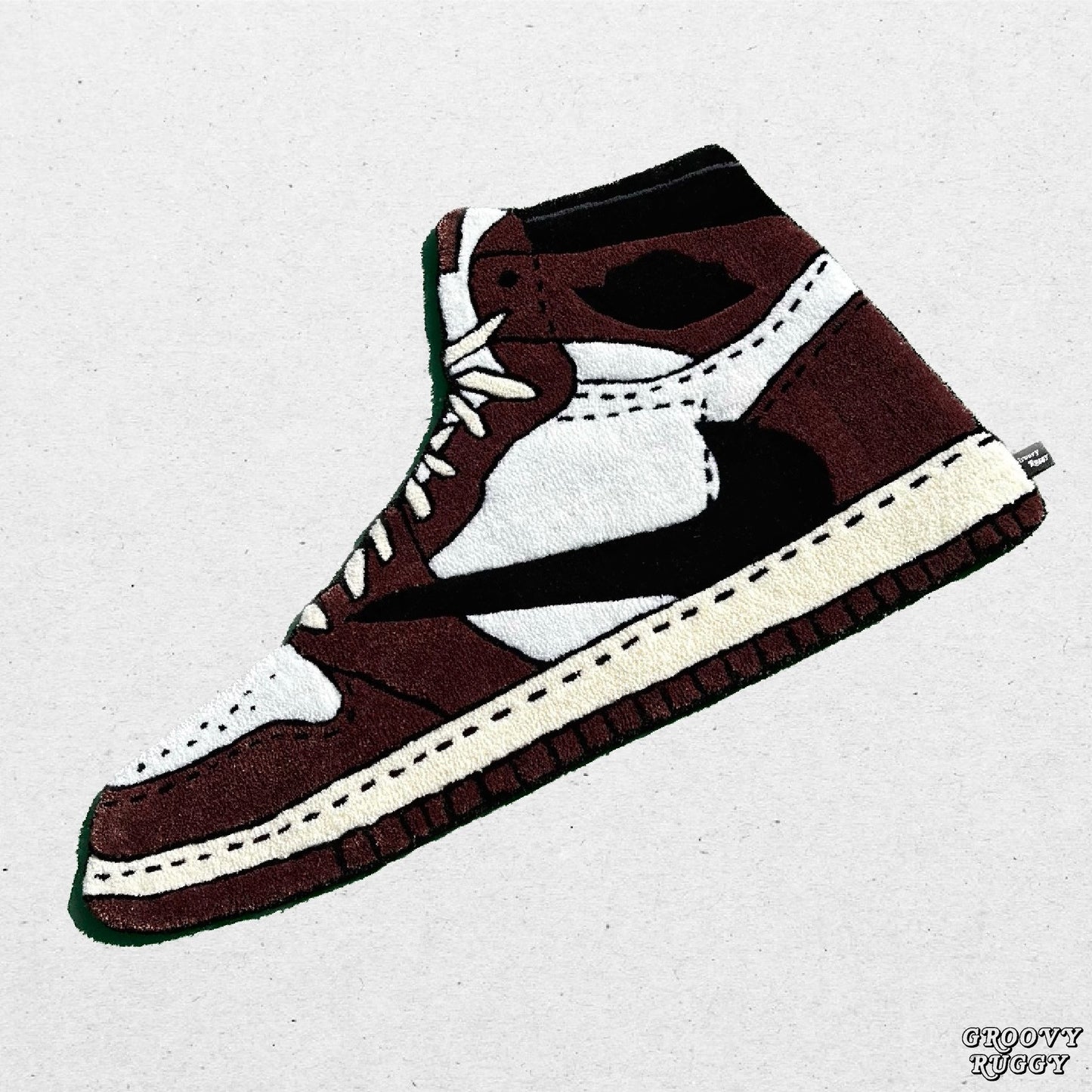 [in stock] Travis Scott x Air Jordan 1 High Sneaker RUG