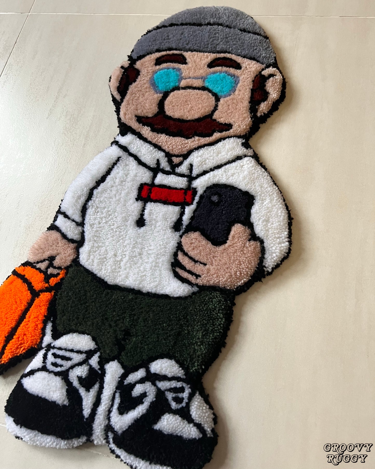 [in stock] Uncle Mario Rug