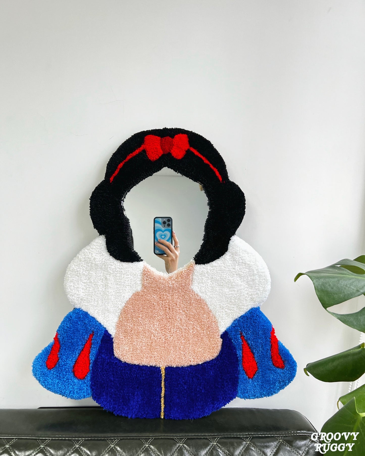 Snow White Princess Tufted Mirror