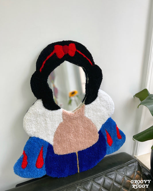 Snow White Princess Tufted Mirror