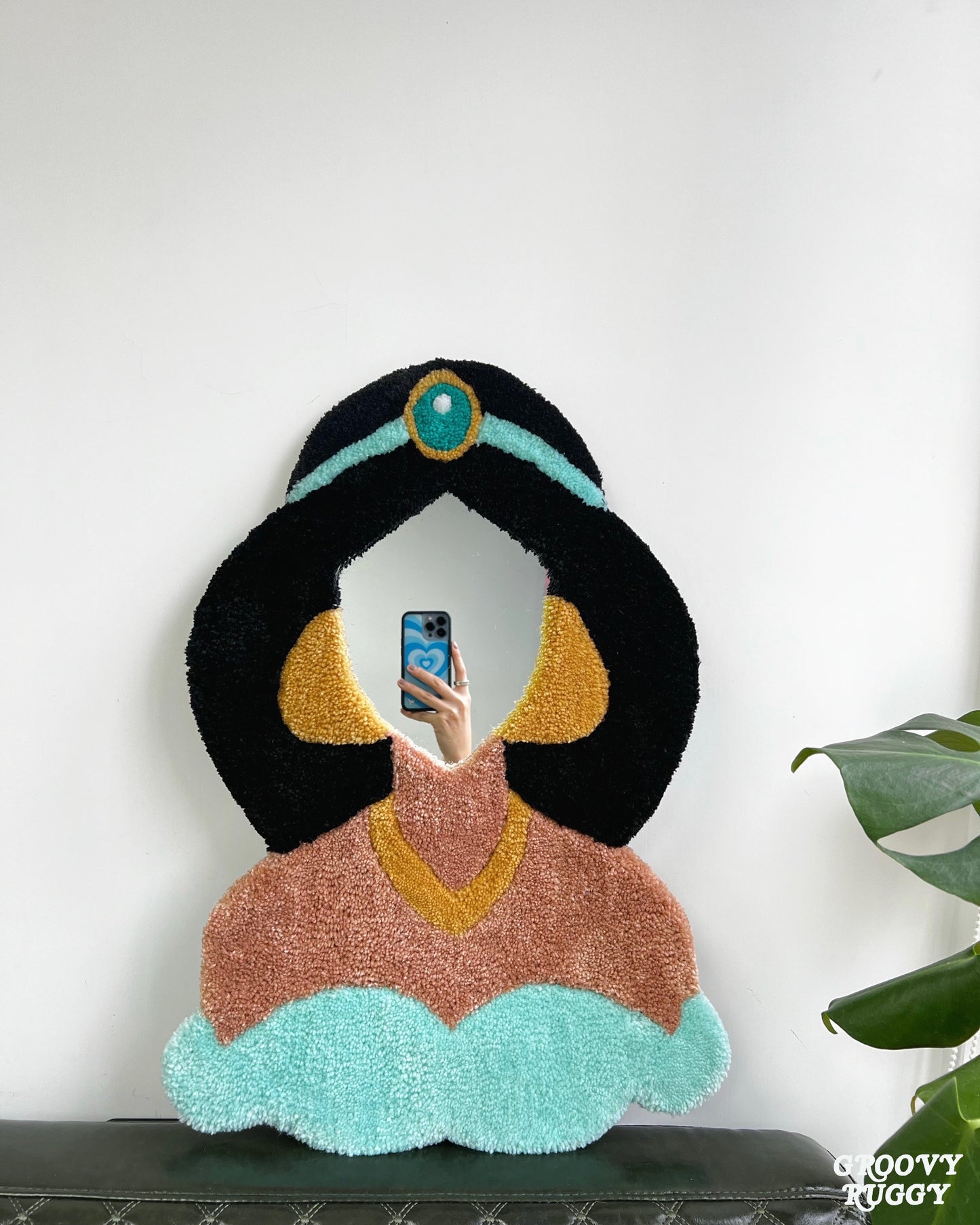 [Per-order] Jasmine Aladdin Princess Tufted Mirror