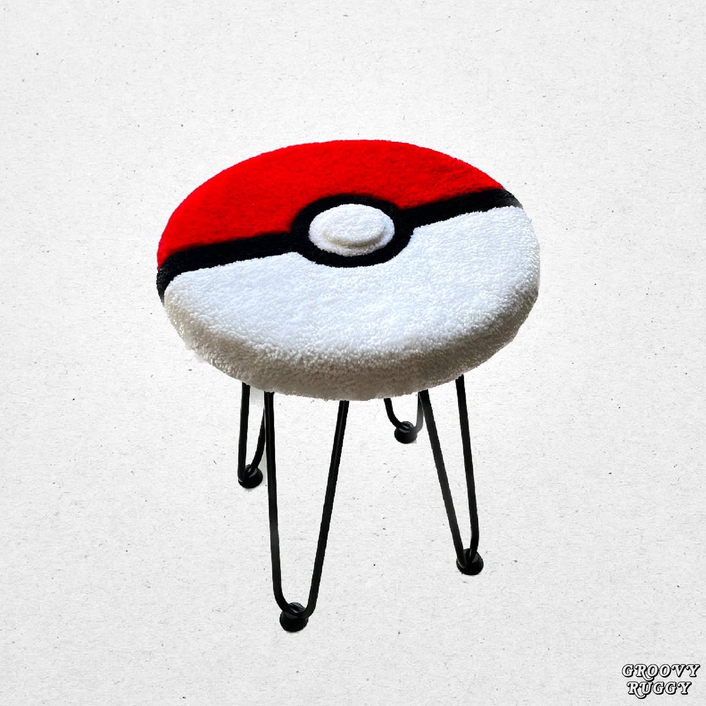 [Pre-order] 寵物小精靈 精靈球 Pokémon Pokeball Tufted Stool