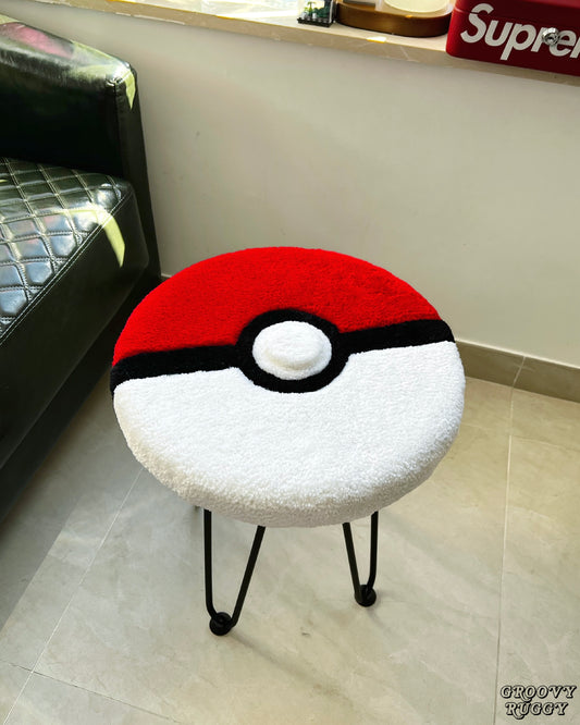 [Pre-order] 寵物小精靈 精靈球 Pokémon Pokeball Tufted Stool