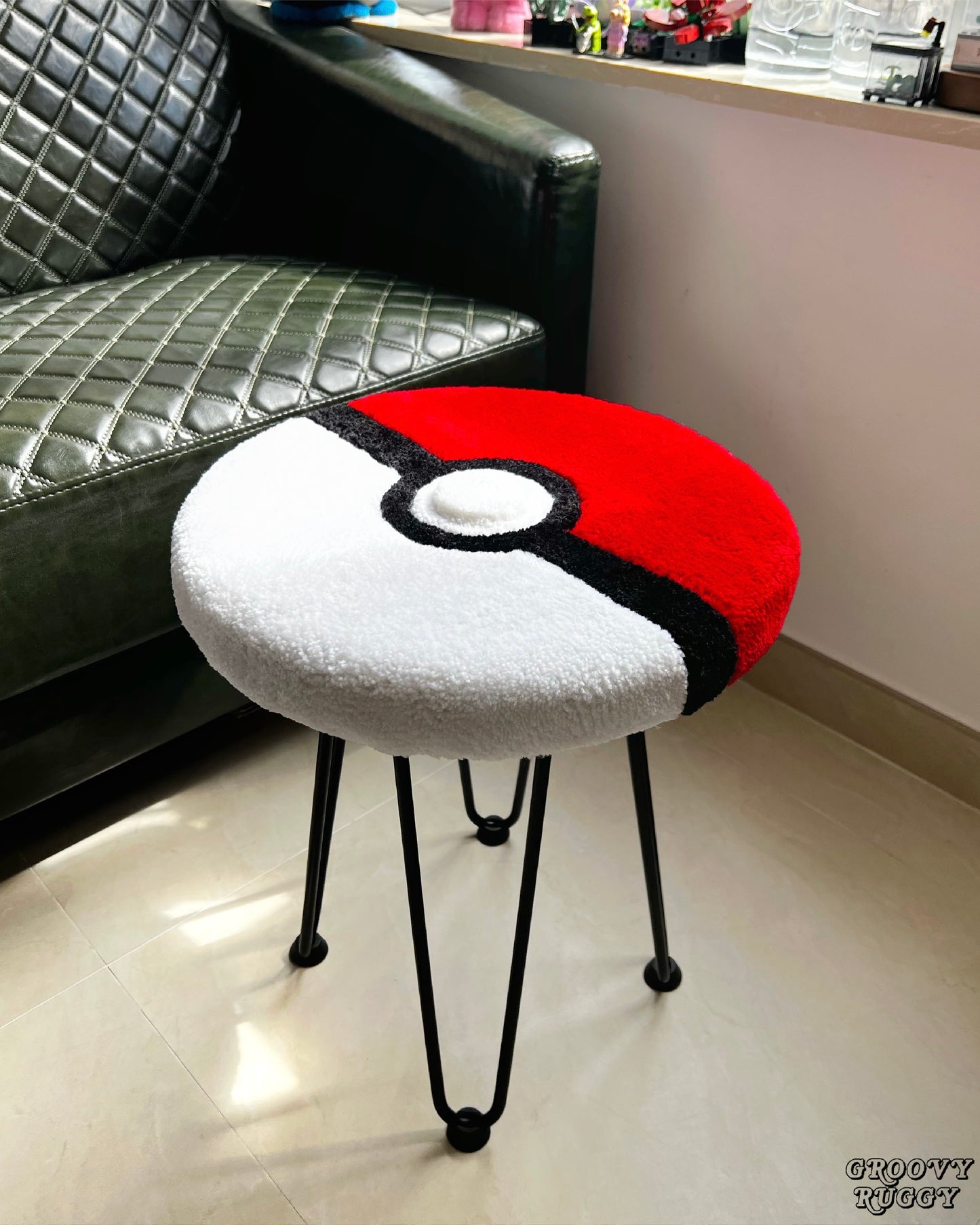 [Pre-order] 寵物小精靈 精靈球 Pokémon Pokeball Tufted Stool